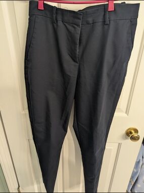 H&M Black Cropped Ankle Dress Pants